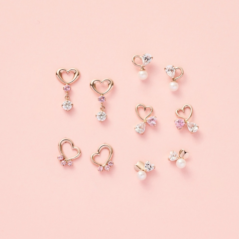 新作♡ハートモチーフピアス | サマンサティアラ | 大丸札幌店