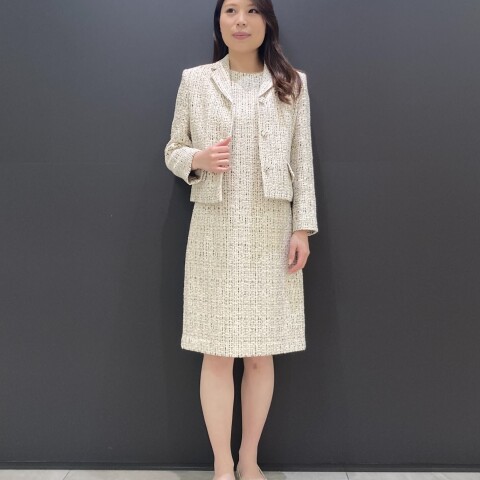 Theory＊セオリー＊ツイードロングジャケット 入学卒業
