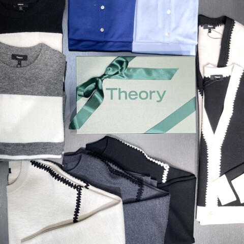theory(セオリー) 総柄ノースリーブブラウス01-8308202-056-901