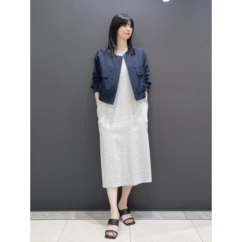 セオリーリュクス☆21大人気リネンブルゾン38ネイビー 予告】毎年大人気洗えるストレッチリネンイベント開催！⑥ | セオリー