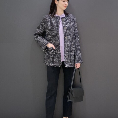 新作】ツイードジャケットご紹介 | セオリーリュクス | 大丸札幌店公式 SHOP BLOG