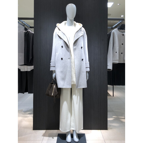 定価約7万円 oggi掲載 カシミヤ混 セオリー コート S トッパーカーディガン トッパーコート 極美品定価8 7万 セオリー カシミヤ混 エッセンシャル ロングコート