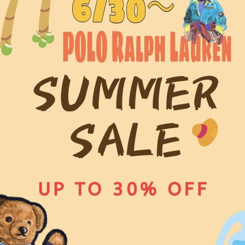 ラルフローレンSummer SALEのご案内！? | ポロ ラルフ ローレン
