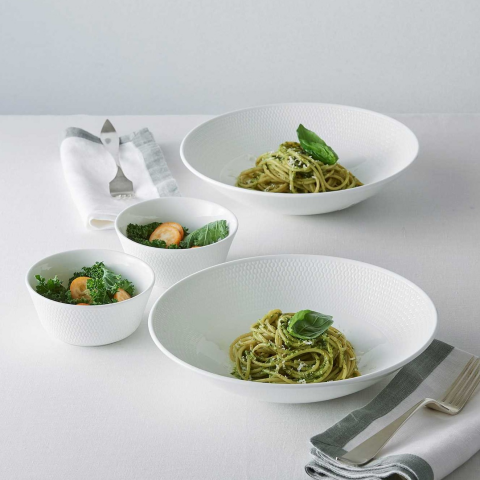 Wedgewood パスタボウル ポールコステロデザイン希少 4枚セット フロレンティーン ターコイズ ペットボウル 21cm|WEDGWOOD公式 食器
