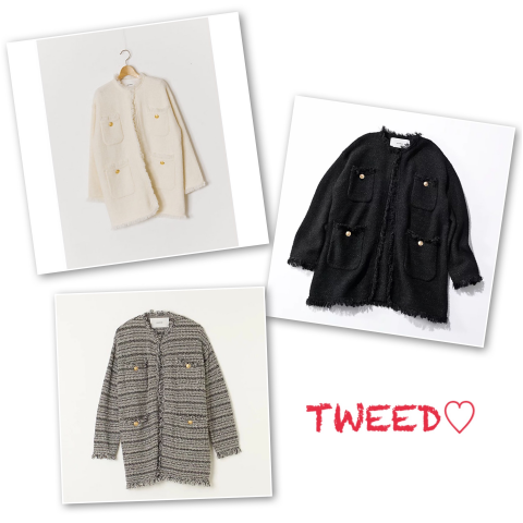 大人気♡ADAWAS✨ツイードジャケット?? | ハッピープラスストア