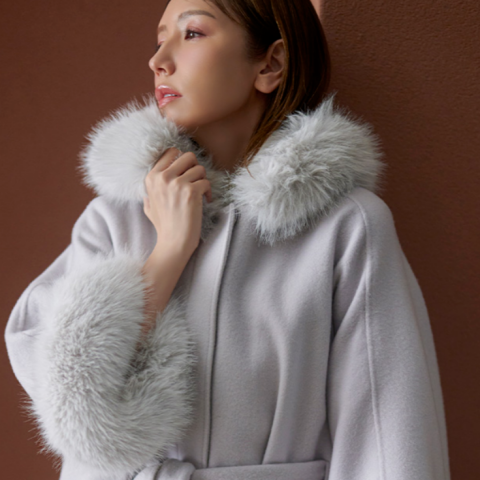 セルフォード】大好評💖ファーポンチョコート⛄✨ | CELFORD