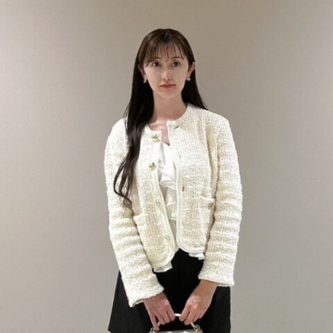 セルフォード】新作😍ツイードニットジャケットのご紹介 | CELFORD