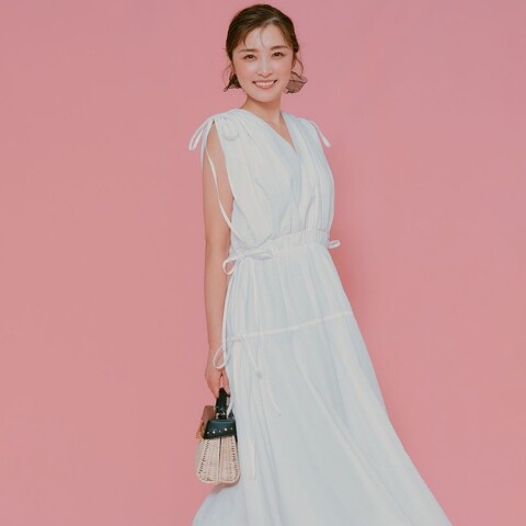 リボンノースリーブワンピースcelford 36