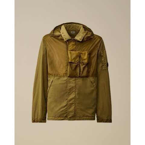 C.P.COMPANY】Flatt Nln Mixed Hooded Lens Jkt | C.P.カンパニー