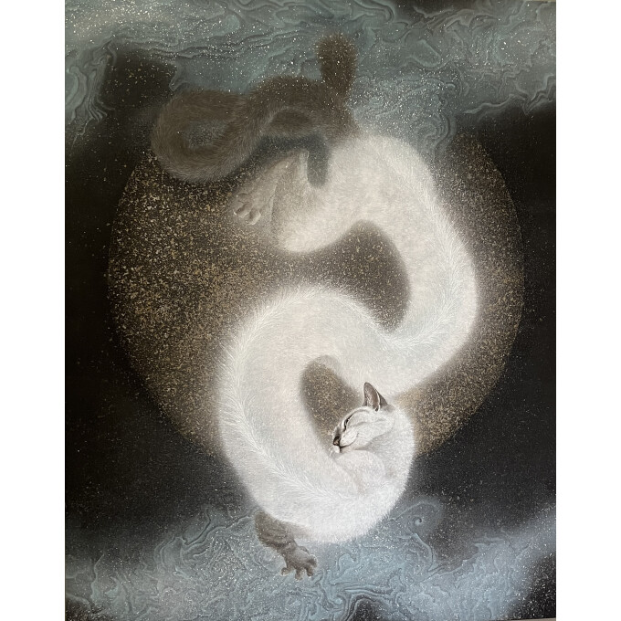 大泉沙知・谷地元麗子2人展