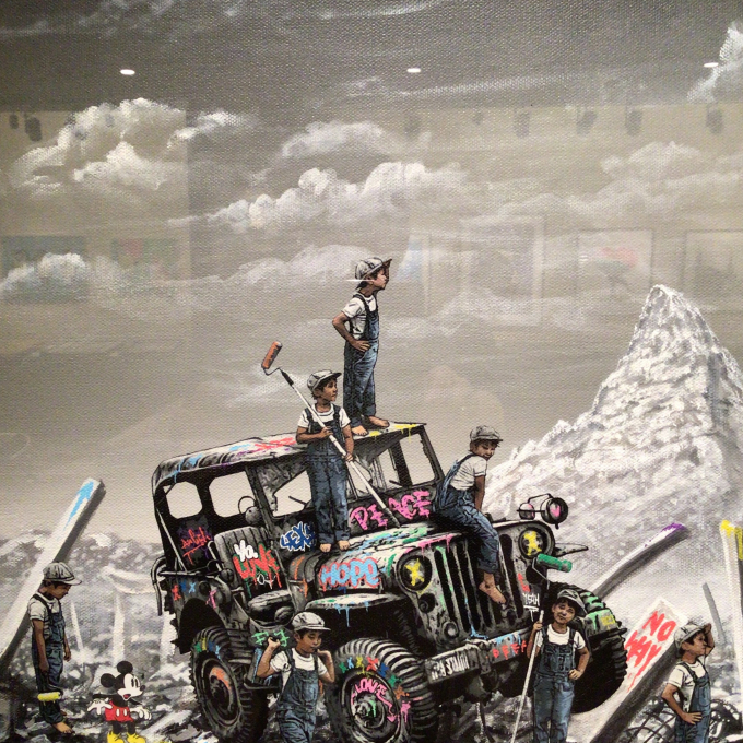 ストリートアーティスト特集　現代アート展