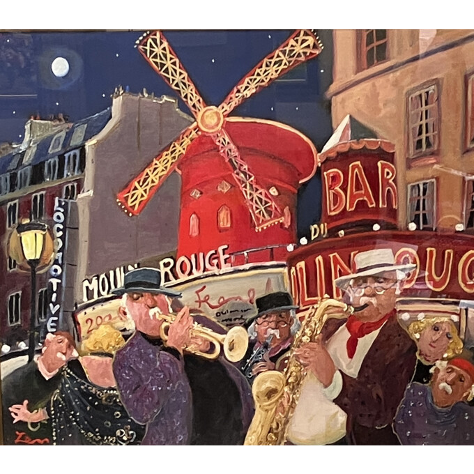 ～人生の黄昏を楽しもう～　田中善明　油彩画展