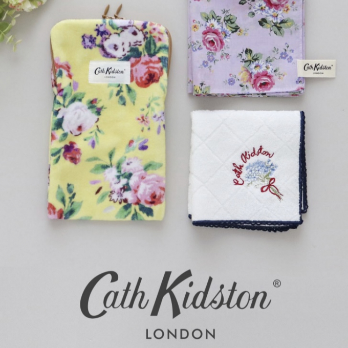 英国発🎀日常をハッピーに彩る〈キャス キッドソン〉のハンカチ💐【Love❤︎zakka!】