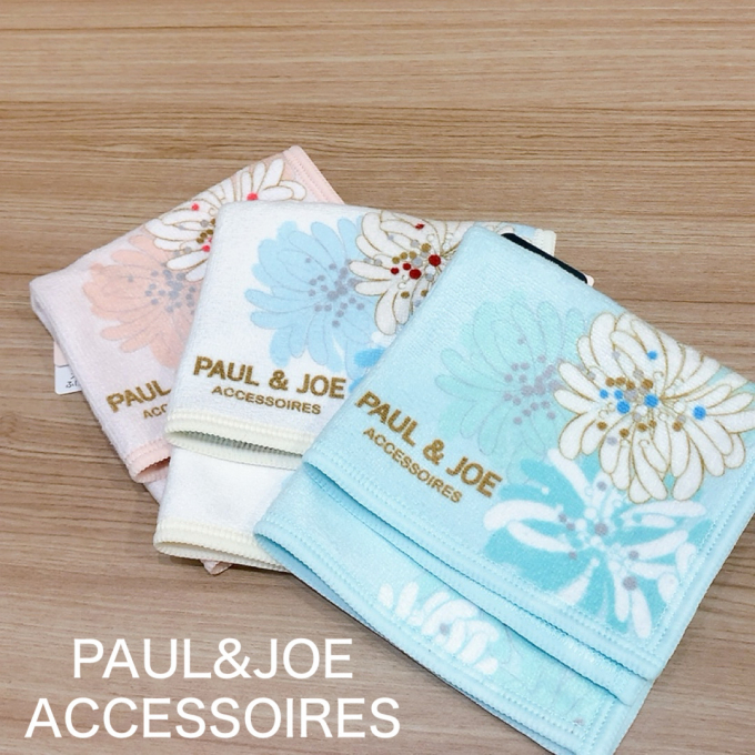 ﻿スマホも拭ける《PAUL&JOE ACCESSOIRES》ミニタオルハンカチ【Love❤︎zakka!】