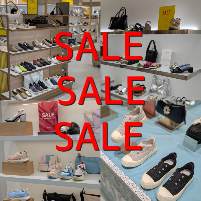 【SALE】婦人靴売場クリアランスセールがスタートしました！