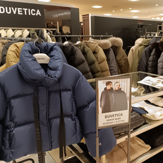 期間限定POPUP【DUVETICA】