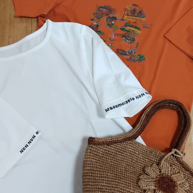 今すぐ使える涼しげTシャツ