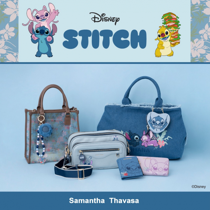 【サマンサタバサから「スティッチ」コレクションを発売】