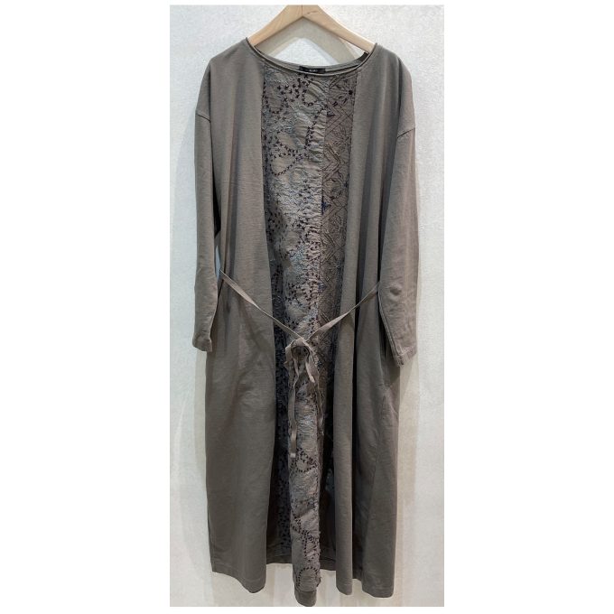 ミシン&ハンド刺繍パッチワークワンピース | パドカレ | 大丸札幌店