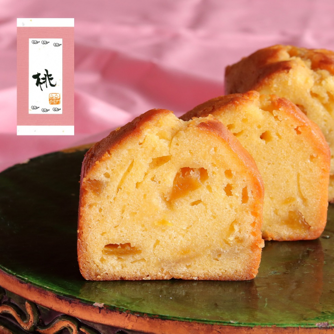 夏に人気のケーキ再来🍑【桃のパウンドケーキ】