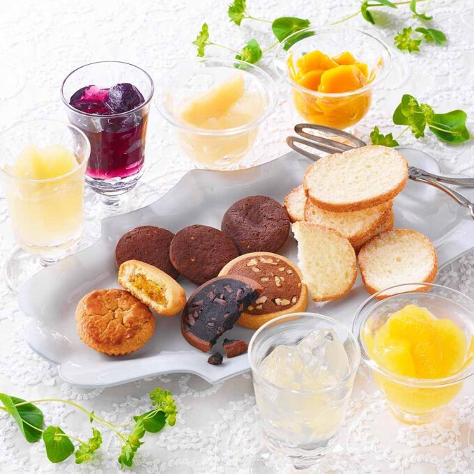 ジュレと焼き菓子を詰め合わせた、人気の夏ギフト🎁