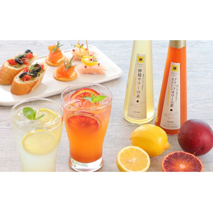 割るだけ簡単！夏の限定サワーのご紹介🍋🍊