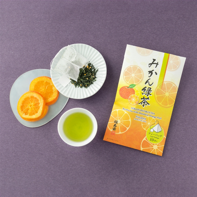 冬にオススメ！ みかん緑茶