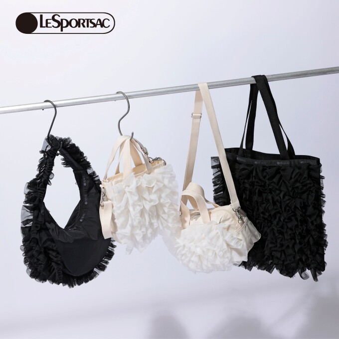 ラッフルが華やかな新コレクション　4/1(水)発売