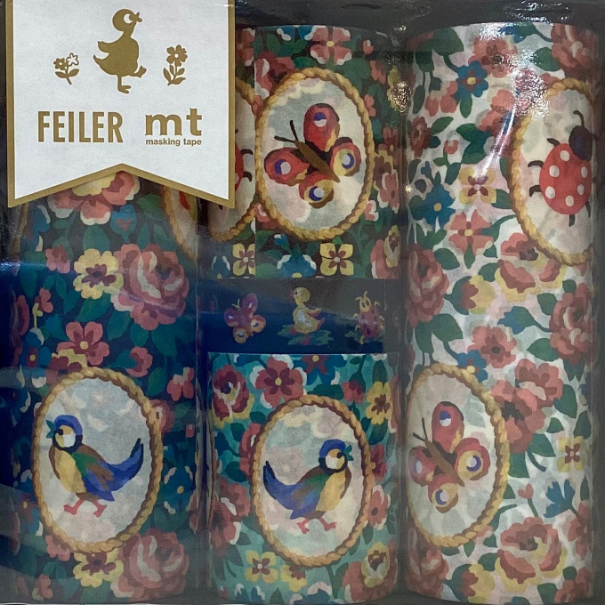 【フェイラー】プレゼントにもおすすめ🎁『ハイジアンティーク』リメイクテープセット