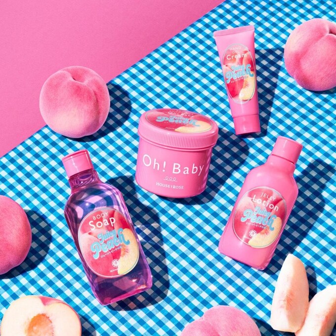  限定販売！ジューシーピーチの香り【HOUSE OF ROSE】