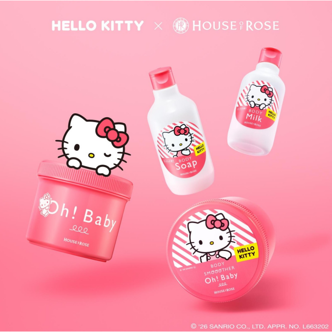 【 ハロー キティ】×【 HOUSE OF ROSE 】