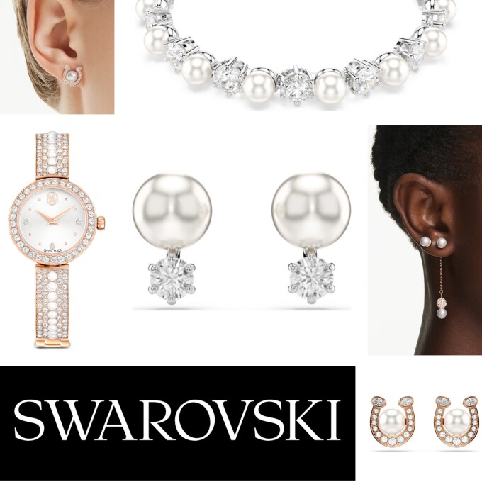 【6月 Birth Stone】クリスタル・パールアイテム【Swarovski】