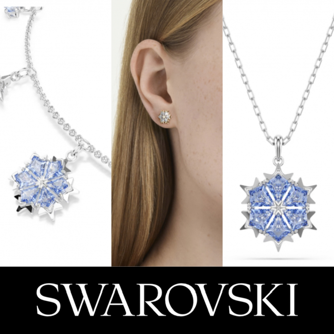 雪の結晶で彩る、冬の推し活ジュエリー【Swarovski】