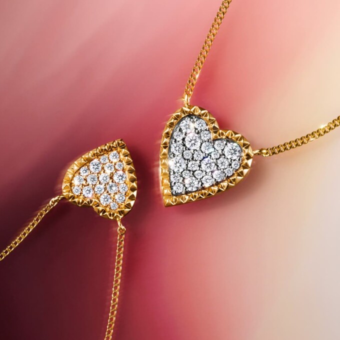 【Winter限定】特別な贈り物に☆ハートモチーフネックレス