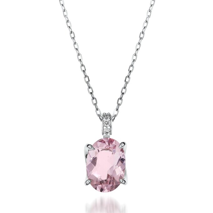 【新作】4月の誕生石☆モルガナイトの新作ジュエリー