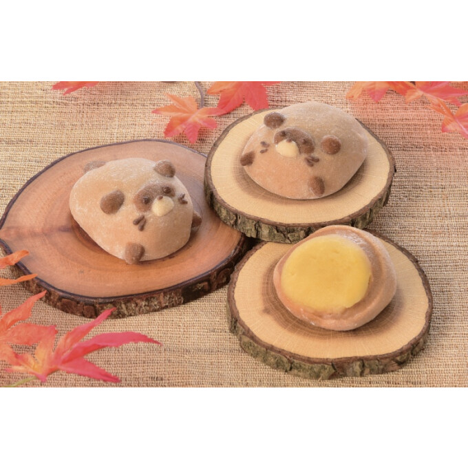 とっても愛らしい！たぬきさん大福🤎