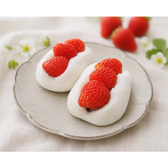 🍓なつみずき三珠大福🍓