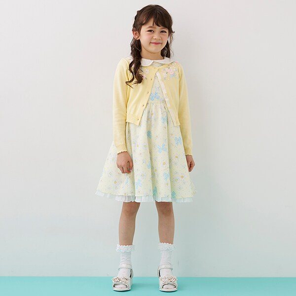 マーガレット柄ワンピースコーデ🌼