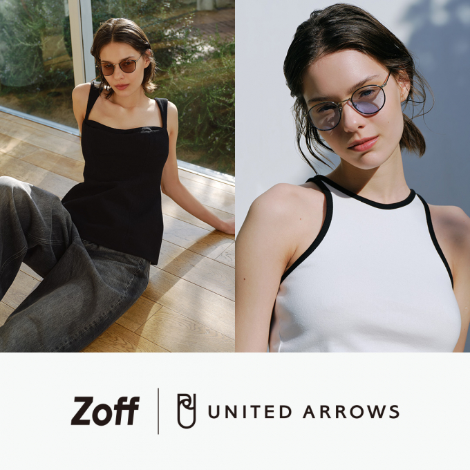 Zoff × UNITED ARROWSのサングラスコレクションに新作全6種が登場！