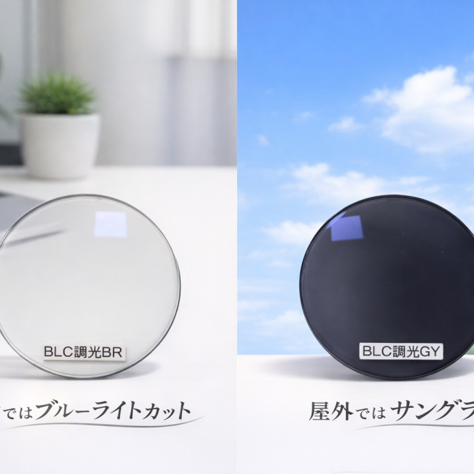 「欲しかった!!」を叶える新機能レンズ!!ブルーライトカット調光レンズの取り扱いが始まりました!!✨✨