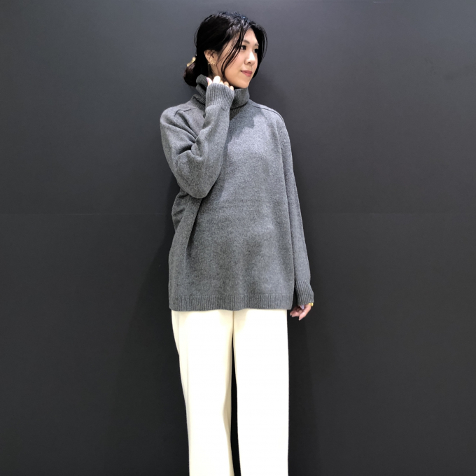 暖かカシミヤ100%ニット