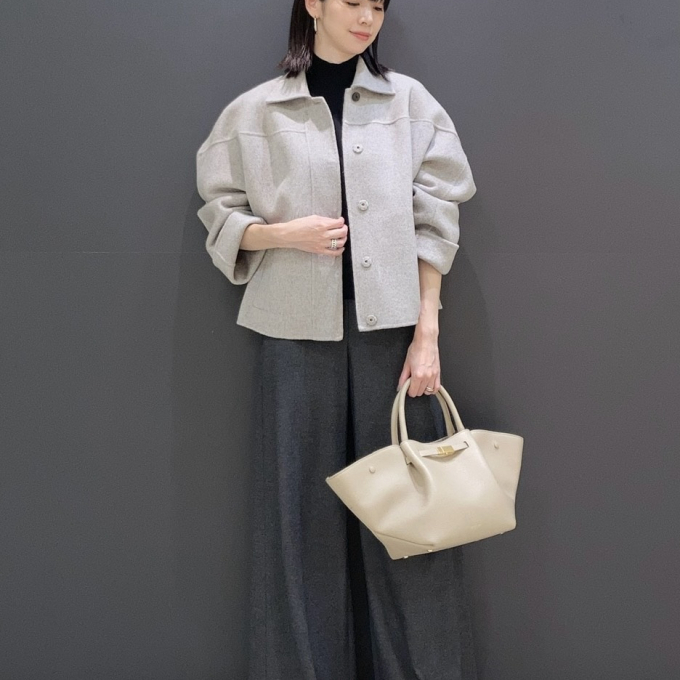 【SALE品】コートカラー別コーデ