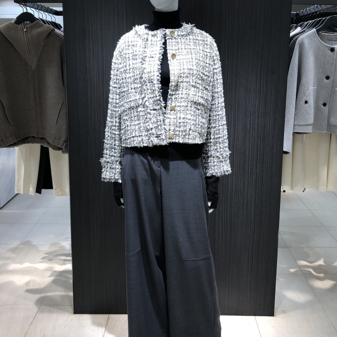 【新作】華やかツイードジャケット
