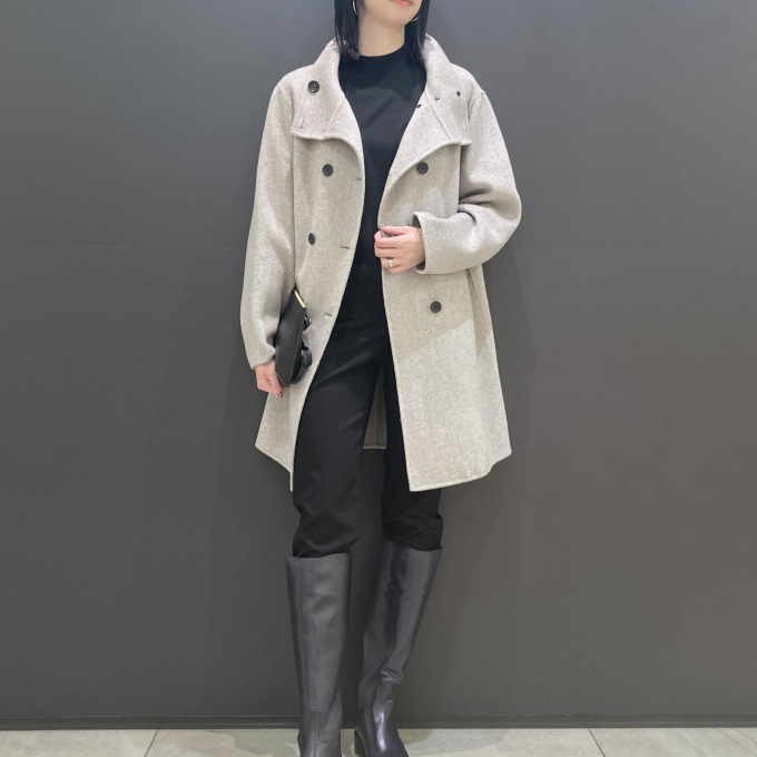 【新作】上質なミドル丈コート