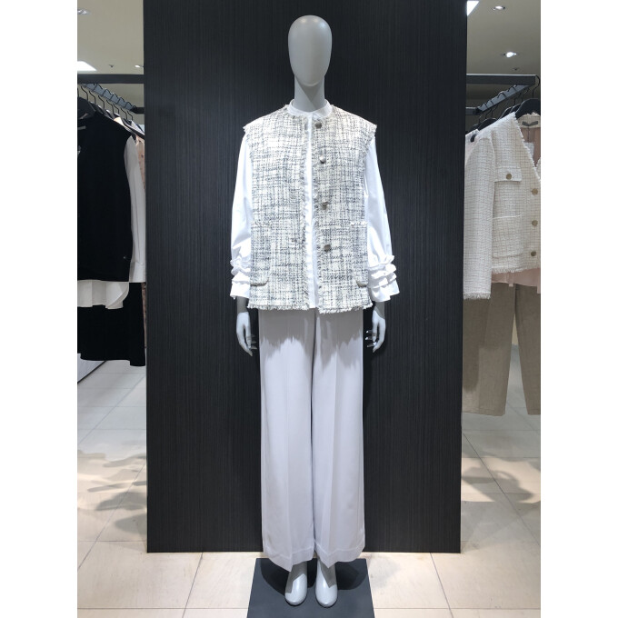 【新作】ツイードベスト