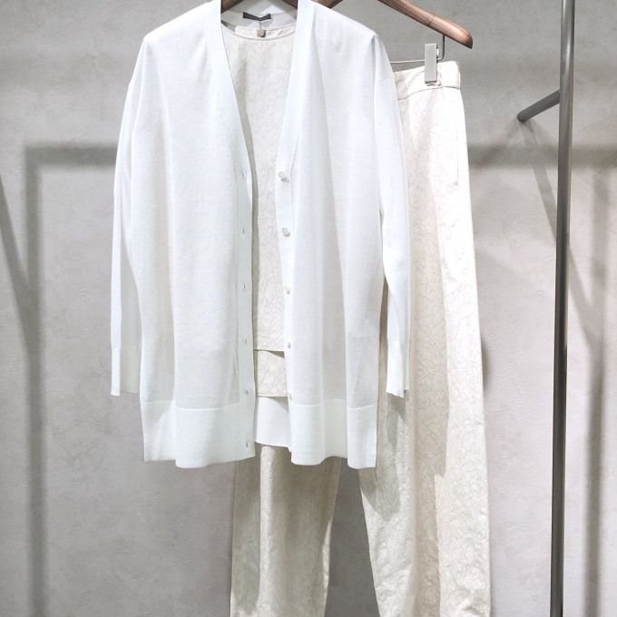 【セットで欲しい！】ジャガード刺繍セットアップ