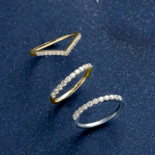 人気の【GINGA moissanite シリーズ】新作ピンキーリングのご紹介✨