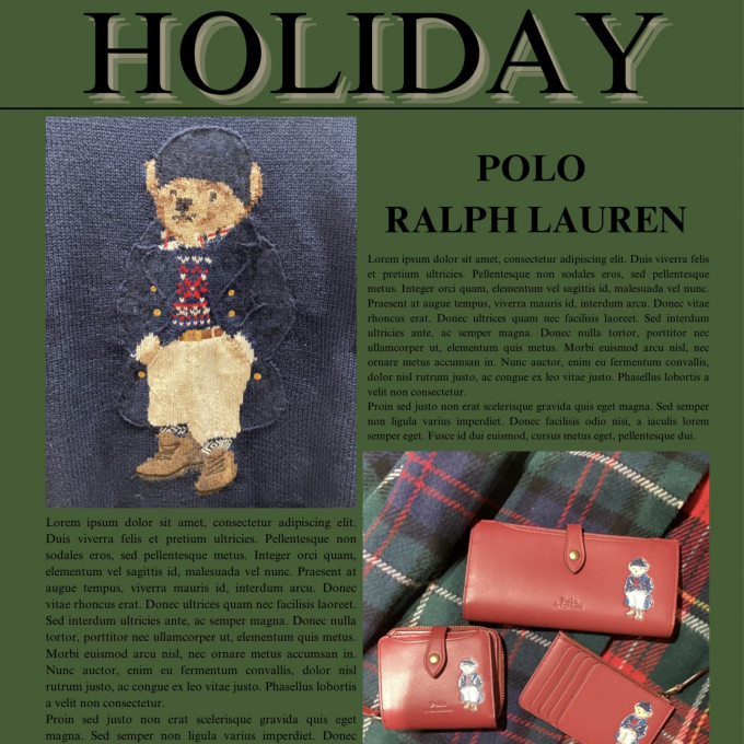 ❄️ Holiday Polo Bear 🧸❄️