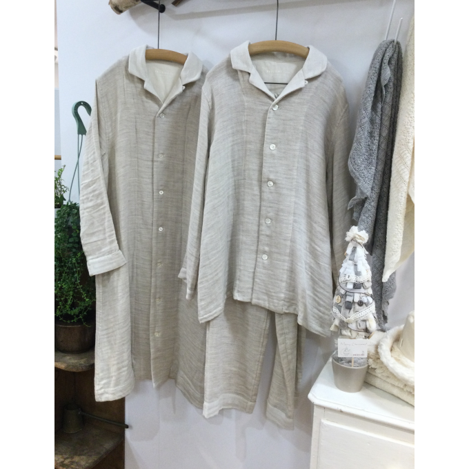 ふっくらあたたかヤク綾ダブルガーゼ