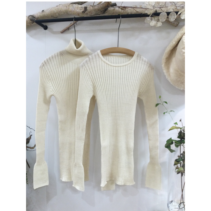 コットンのやわらかさとアルパカのあたたかさ